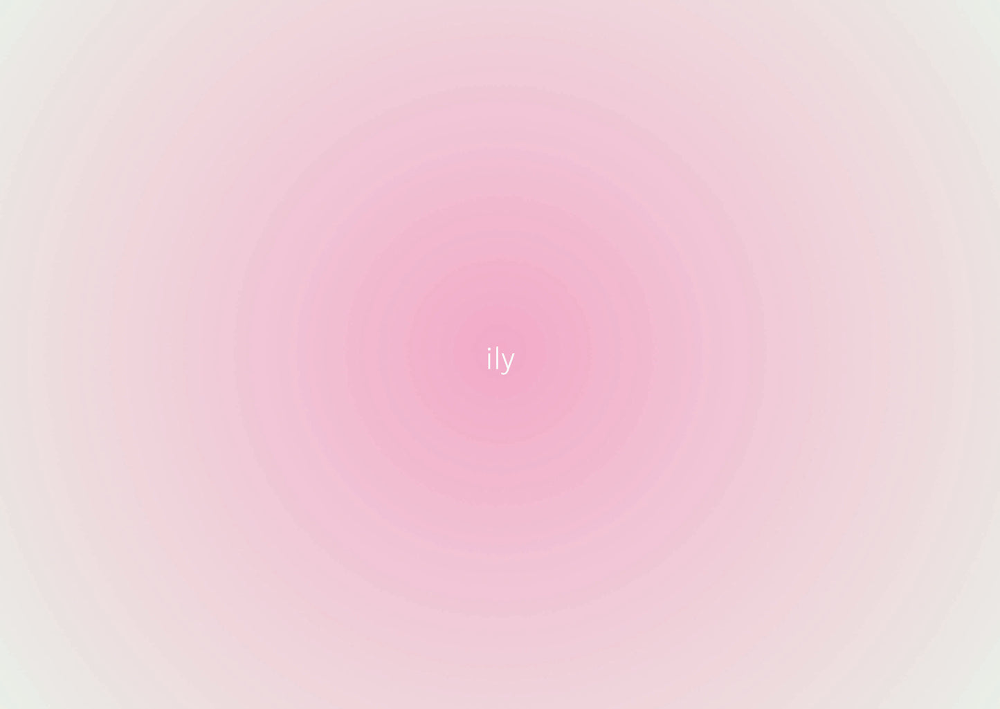 Card 'ily'